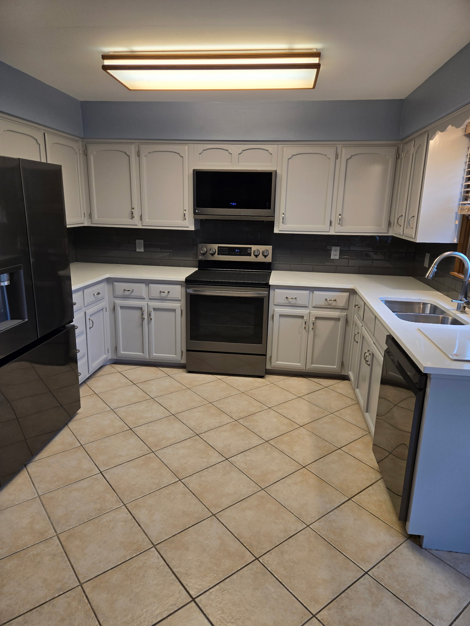 What a transformation for this Lenexa Ks kitchen and bath