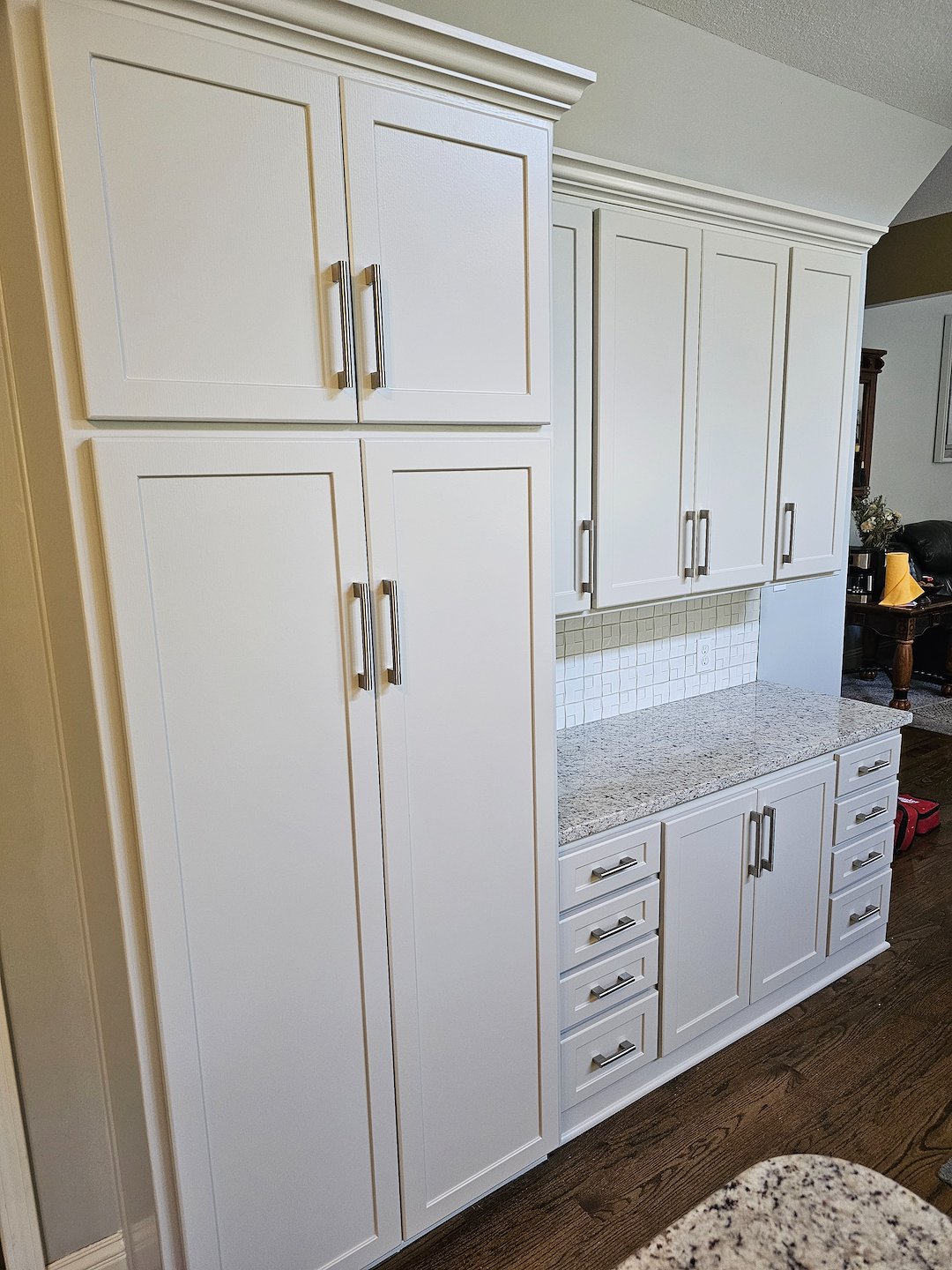 Amazing results for this Lee's Summit Mo cabinet painting project 